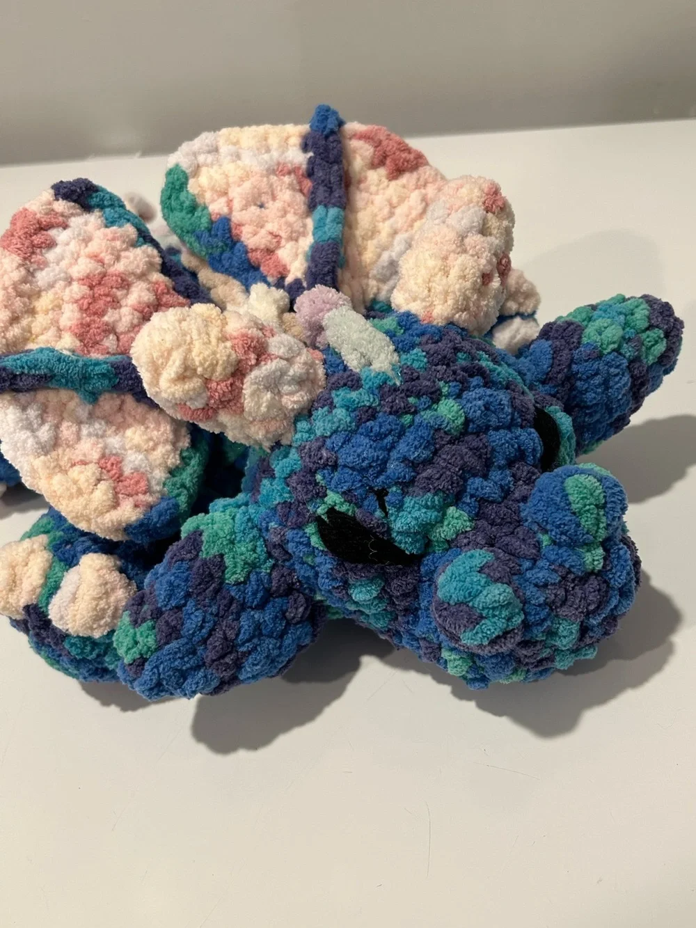 Handmade Crocheted Dragon